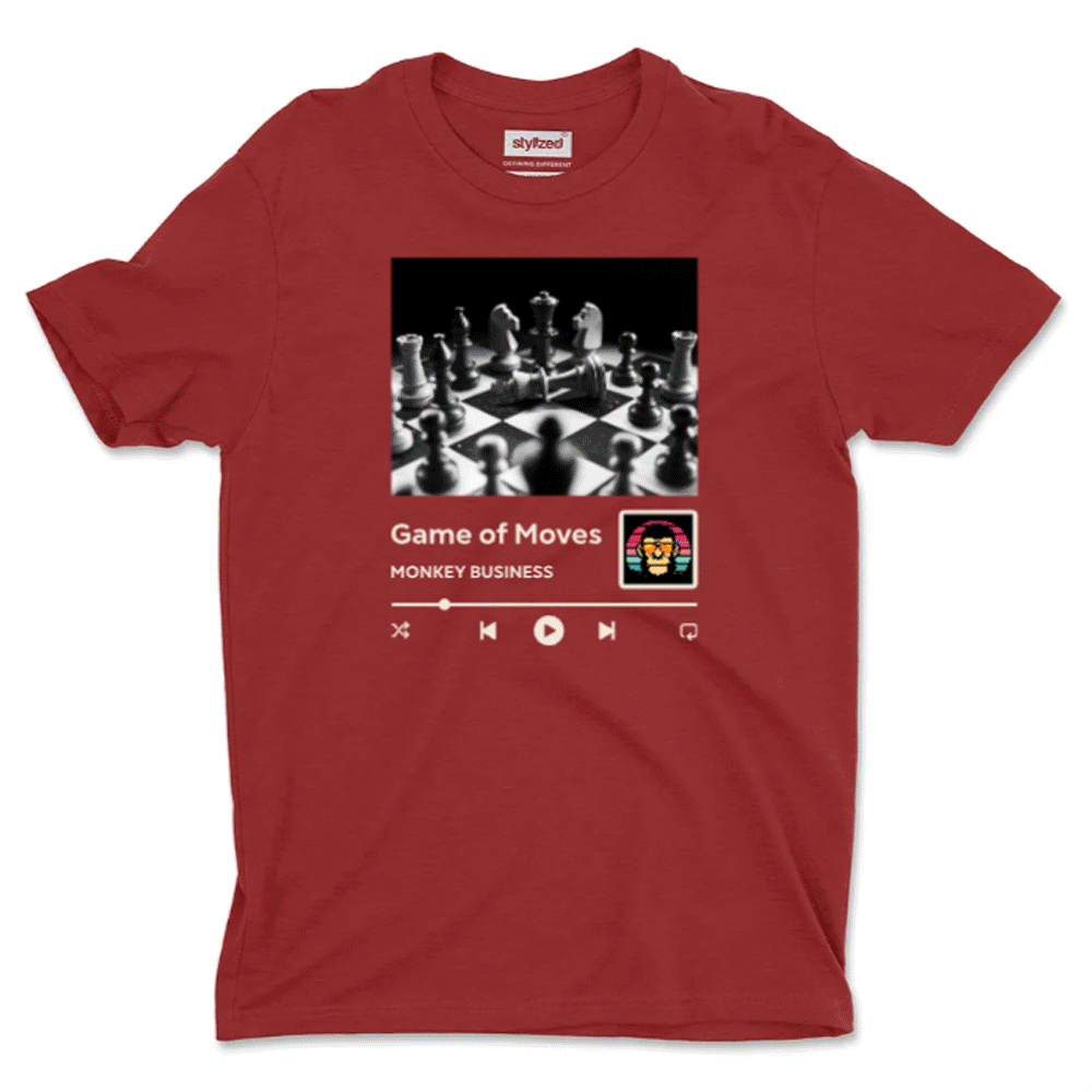 Custom Music Player with QR Code T - shirt - Classic - Maroon / XS - T - Shirt