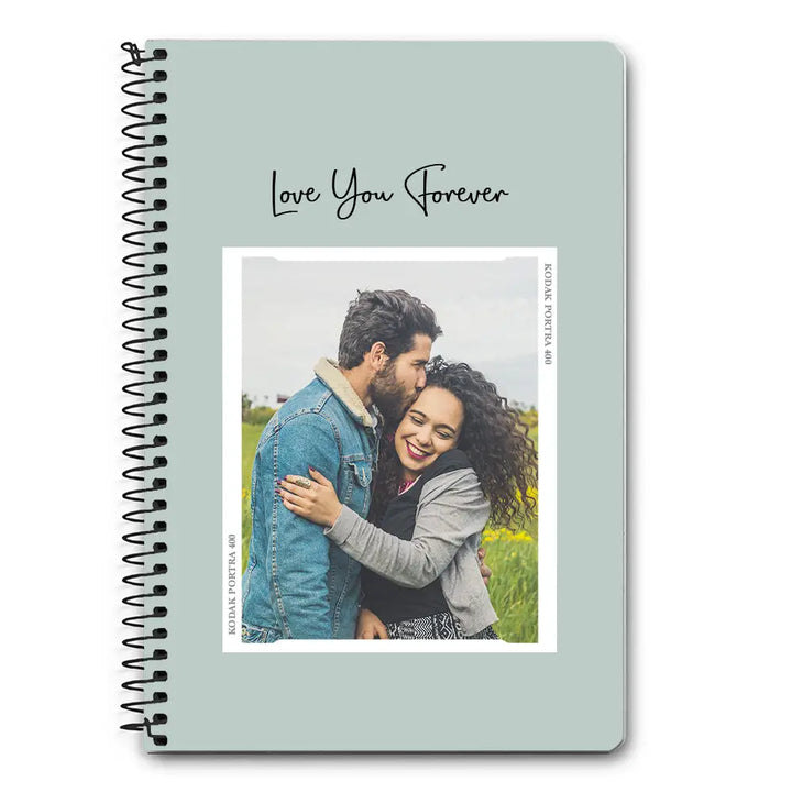 A5 Spiral Notebook Custom Memory Photo, Notebook - Stylizedd