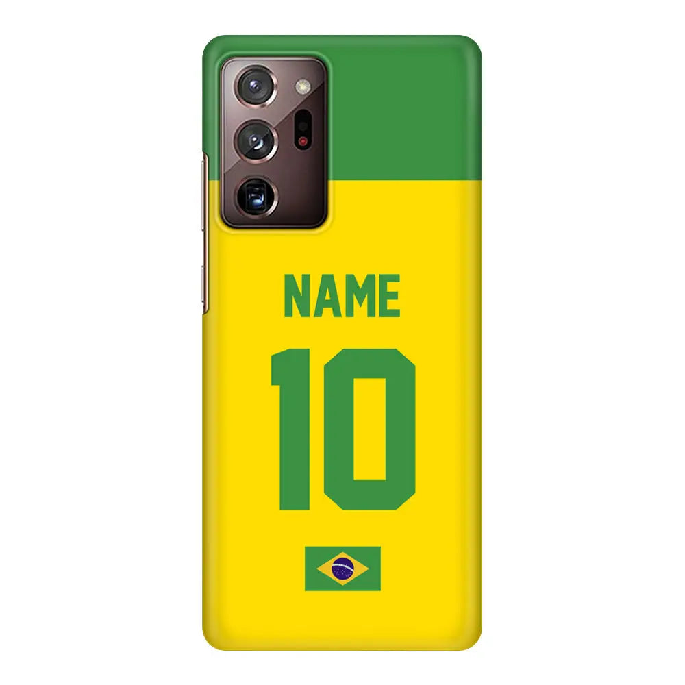 Samsung Galaxy Note 20 Ultra / Snap Classic Phone Case Personalized Football Jersey Phone Case Custom Name & Number - Android - Stylizedd.com
