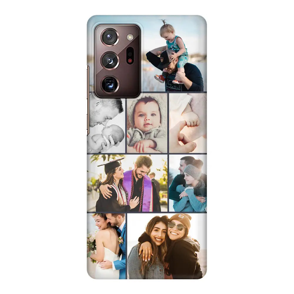 Samsung Galaxy Note 20 Ultra / Snap Classic Personalised Photo Collage Grid Phone Case