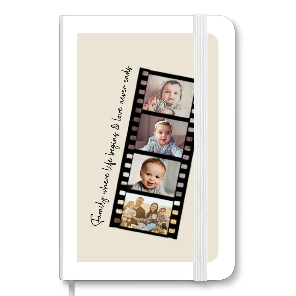 Custom Film Strips Personalised Movie Strip Notebook - A5 Pu Leather