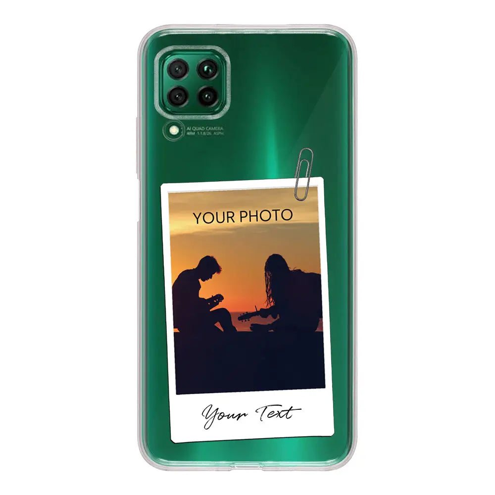 Huawei Nova 7i / P40 lite / Clear Classic Polaroid Photo Phone Case - Huawei - Stylizedd.com