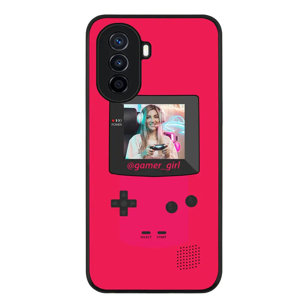 Huawei Nova Y70 / Rugged Black Customized Retro Game Console, Phone case - Huawei - Stylizedd.com