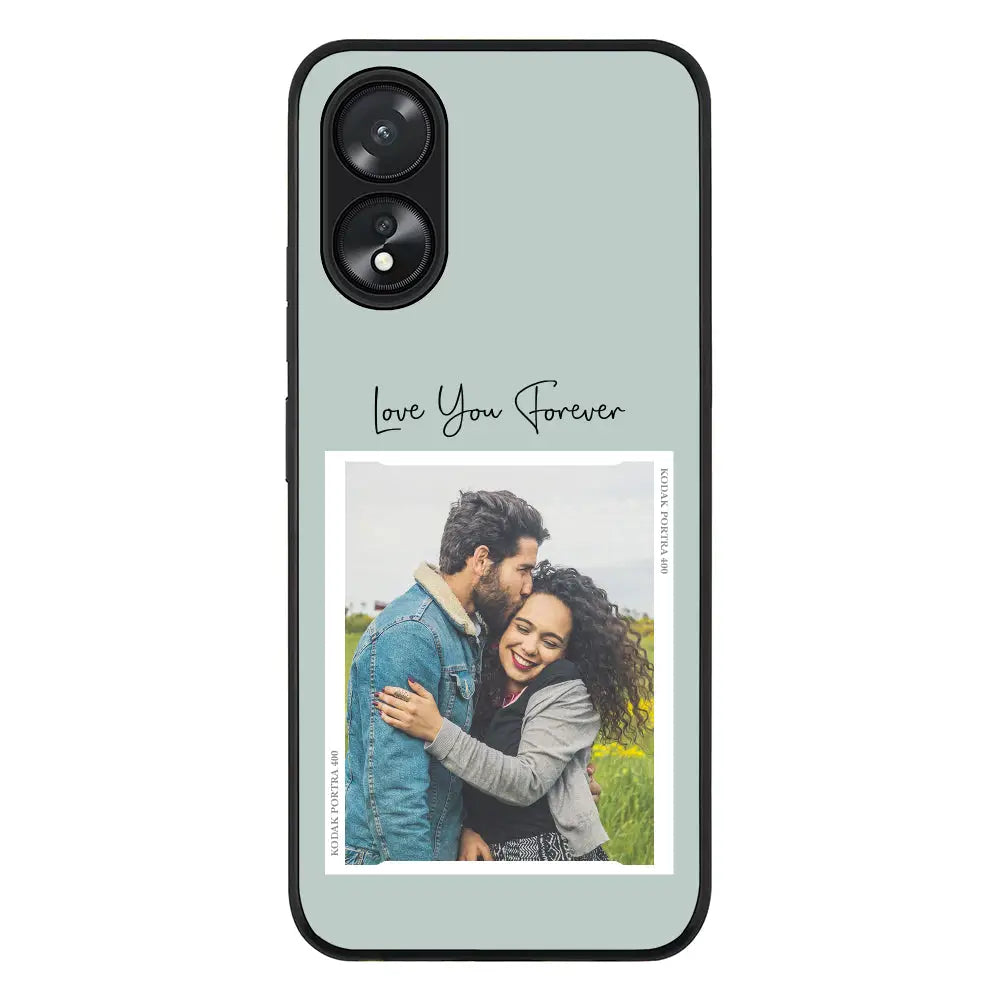 Oppo A18 / Oppo A38 / Rugged Black Phone Case Custom Memory Photo, Phone Case - Oppo - Stylizedd