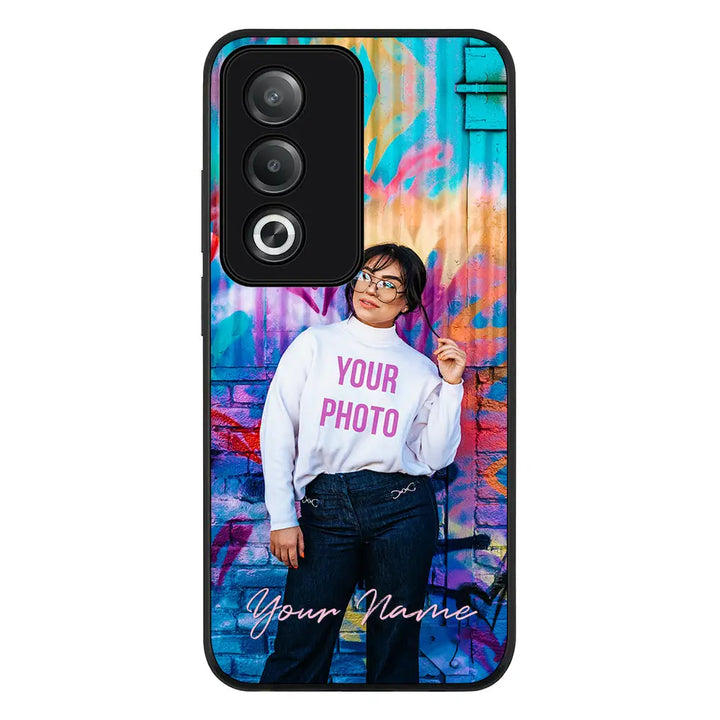 Oppo A3 Pro / A80 / Rugged Black Custom Photo, My Style Phone Case - Oppo - Stylizedd.com