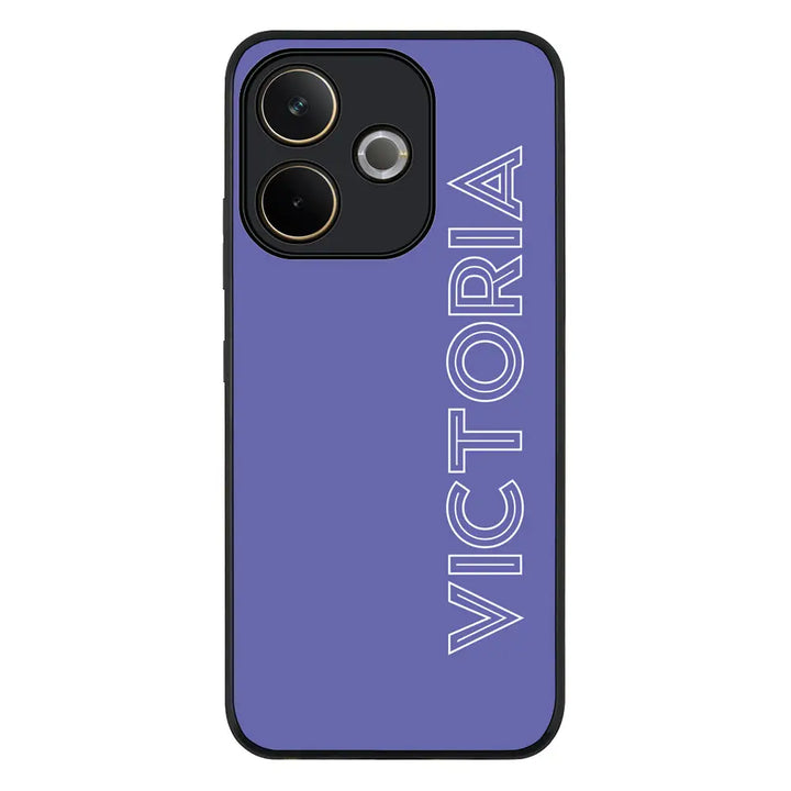 Personalized Name Custom Phone Case - Oppo - A5 Pro 5G / 4G / Rugged Black - Stylizedd