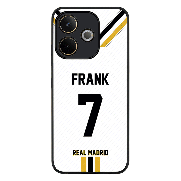 Personalized Football Clubs Jersey Phone Case Custom Name & Number - Oppo - A5 Pro 5G / 4G / Rugged