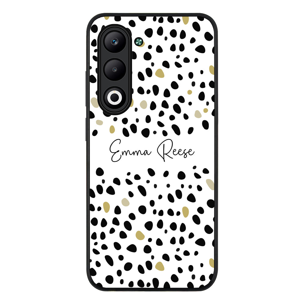 Pebble Multi Color Custom Text, My Name Phone Case - Oppo