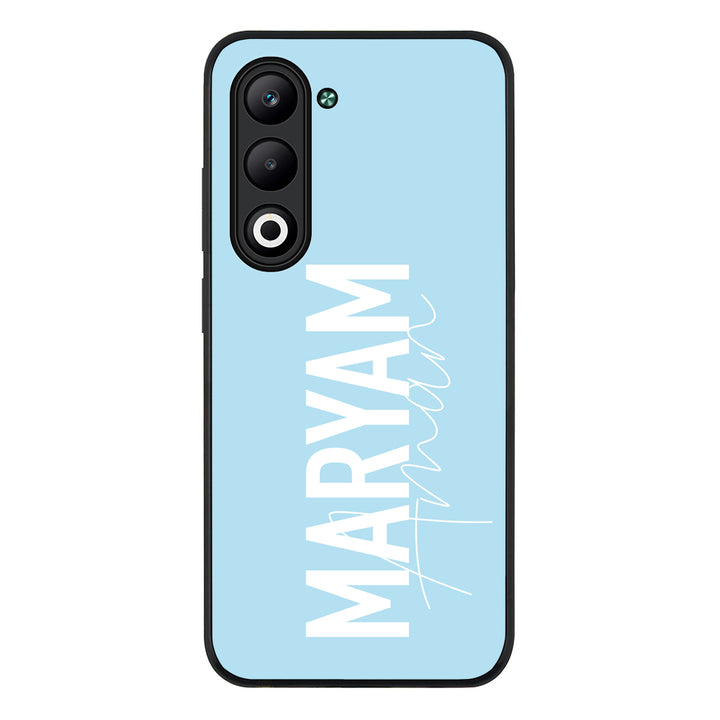 Personalized Name Vertical, Phone Case - Oppo