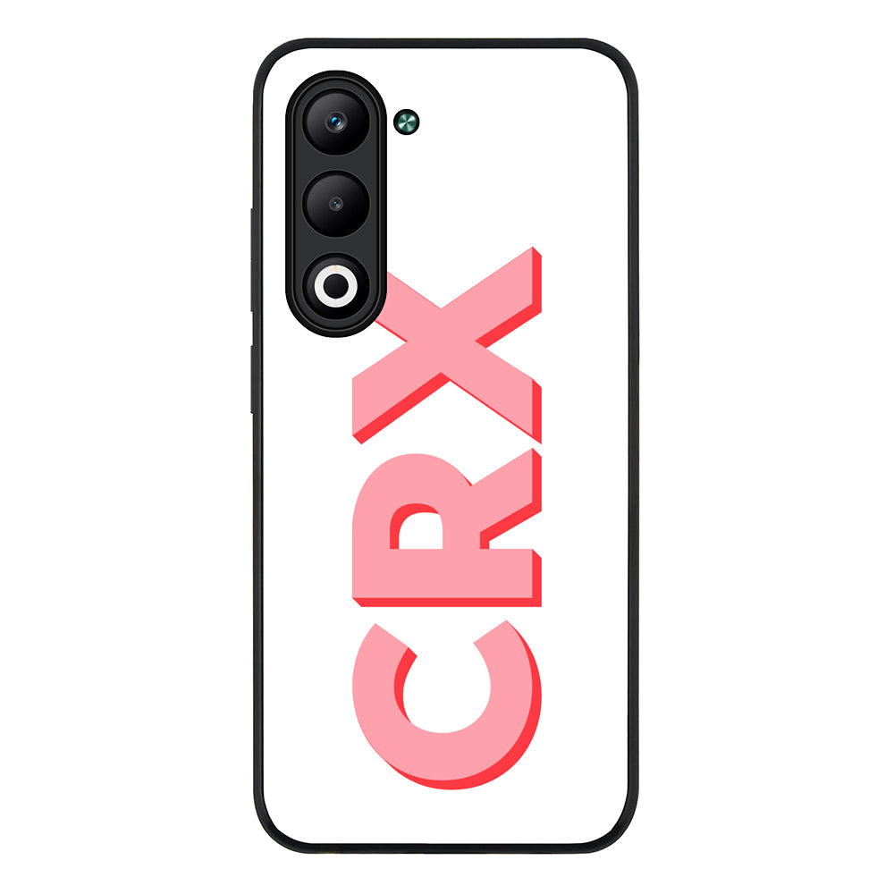 Personalized Monogram Initial 3D Shadow Text Phone Case - Oppo