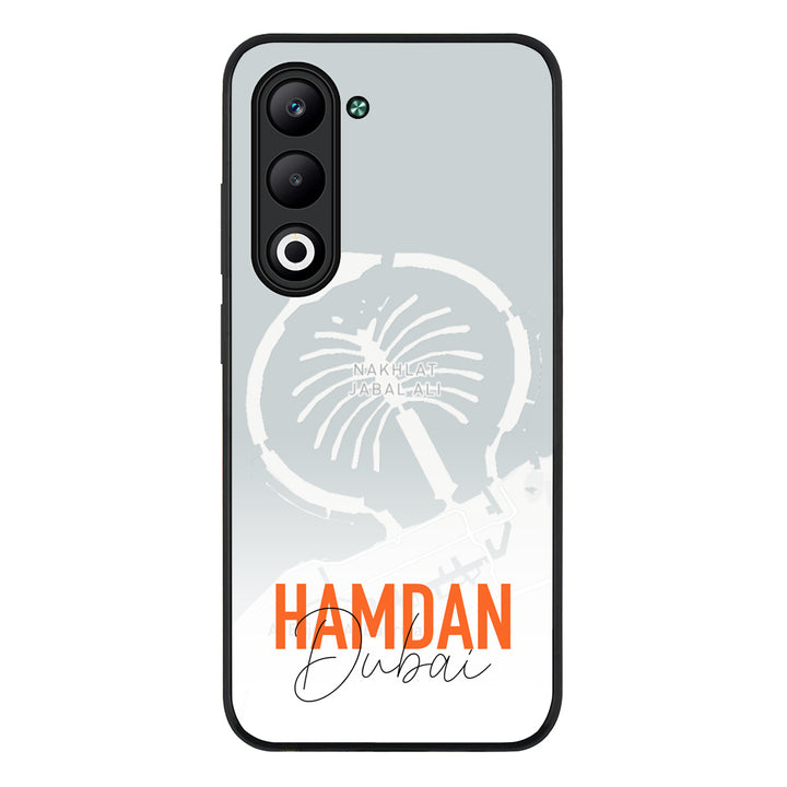 Personalized Location Map & Name, Phone Case - Oppo