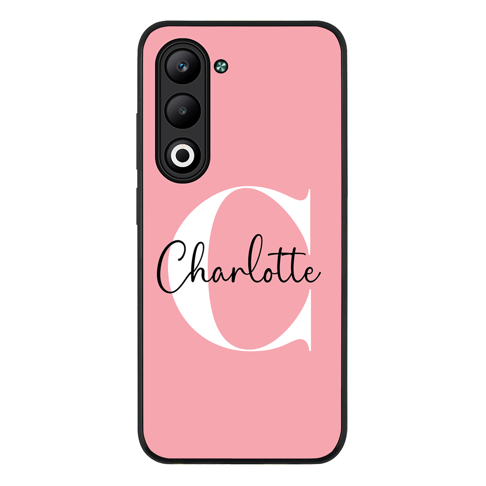 Custom Monogram Large Initial Name & Letter, Phone Case - Oppo