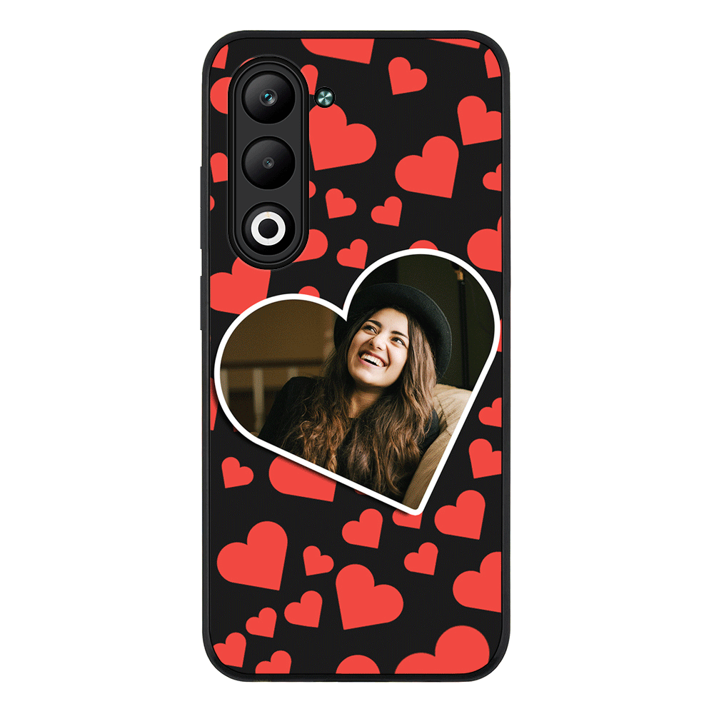 Custom Photo Heart shaped, Phone Case - Oppo