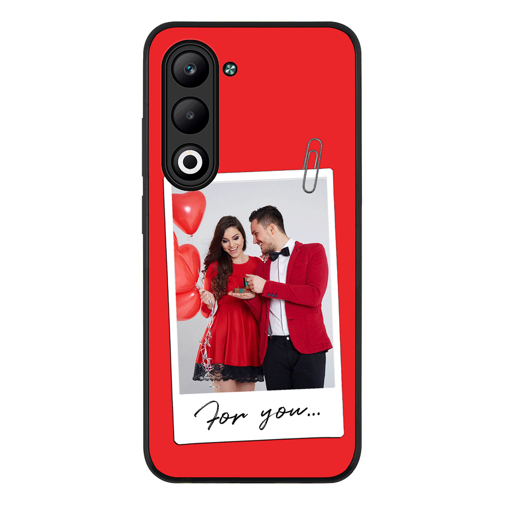 Personalized Polaroid Photo Valentine, Phone Case - Oppo