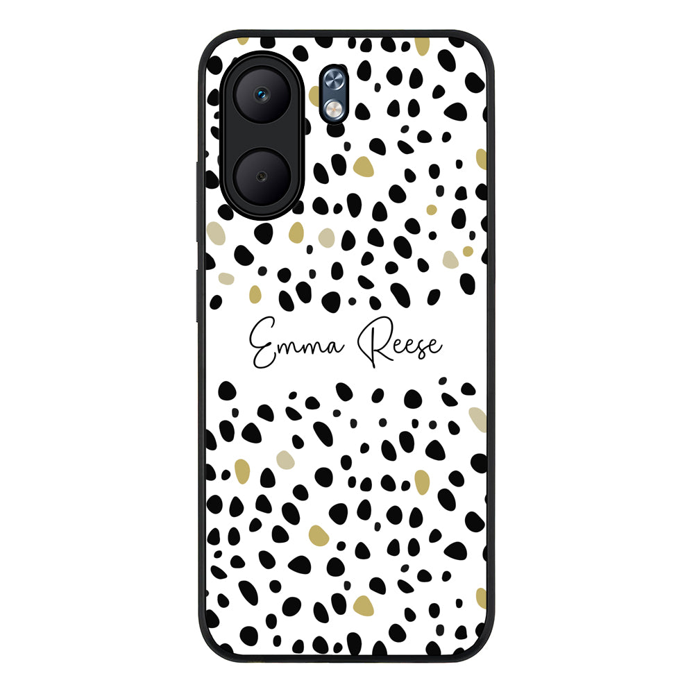 Pebble Multi Color Custom Text, My Name Phone Case - Oppo