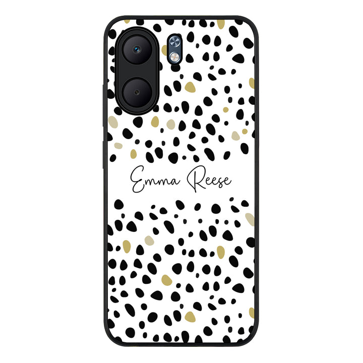 Pebble Multi Color Custom Text, My Name Phone Case - Oppo