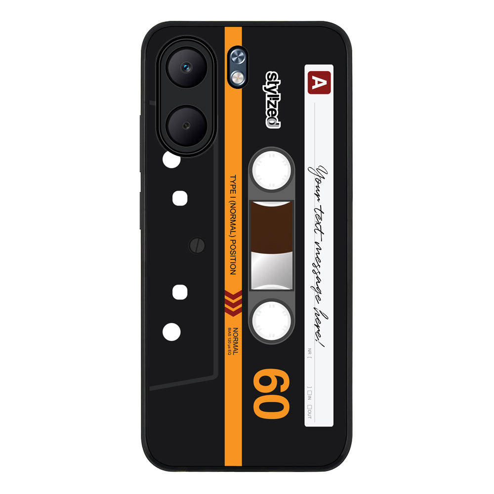 Custom Retro Cassette Tape Phone Case - Oppo