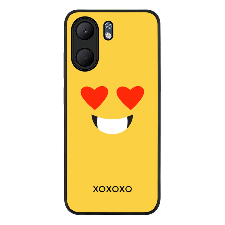Custom Text Emojis Emoticons Face, Phone Case - Oppo