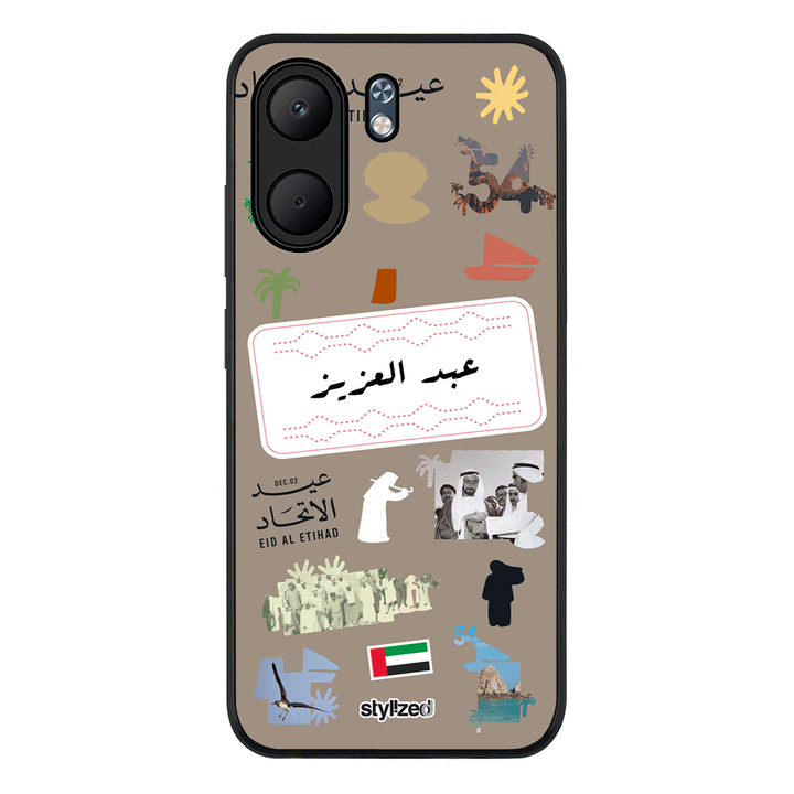 Custom Eid Al Etihad 54 National Day Sticker, Phone Case - Oppo