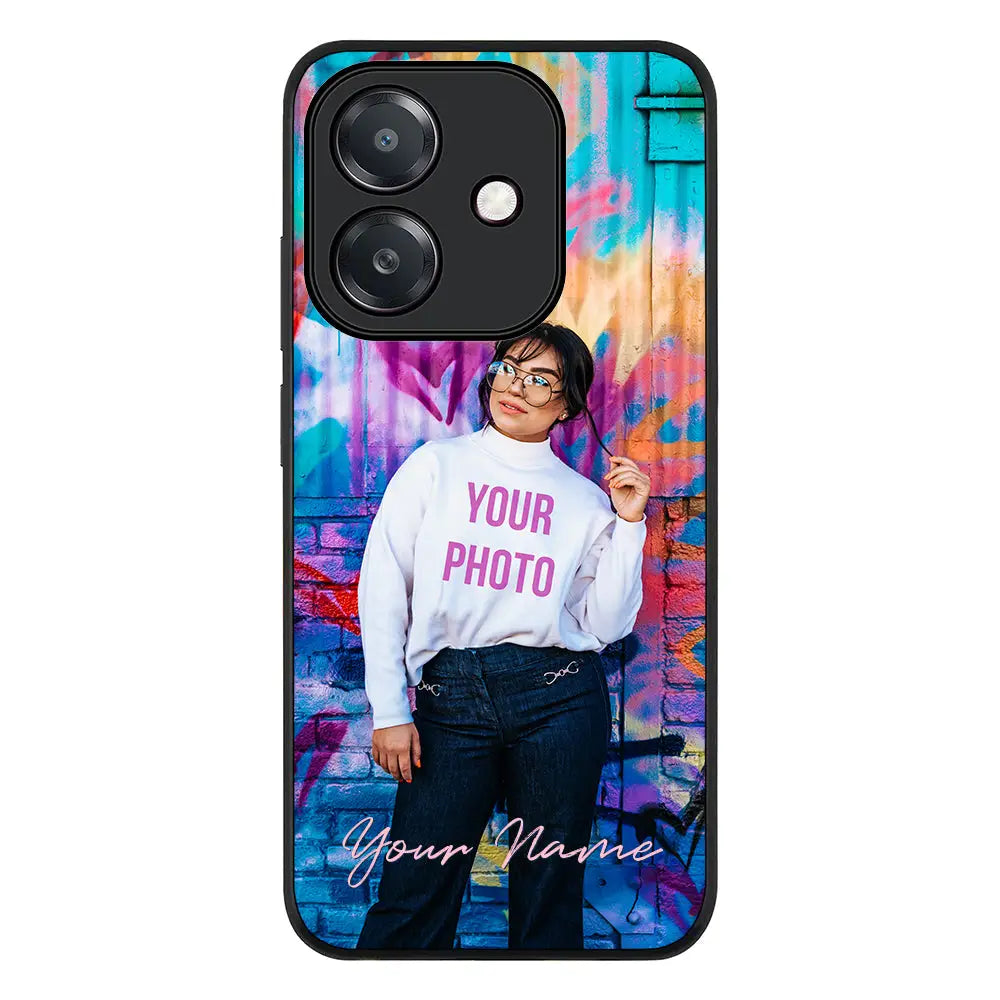 Oppo A60 5G / A3 5G / A3x 5G / Rugged Black Custom Photo, My Style Phone Case - Oppo - Stylizedd.com