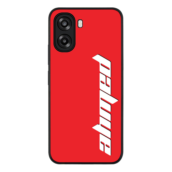 Custom Text, Vertical Name Phone Case - Oppo