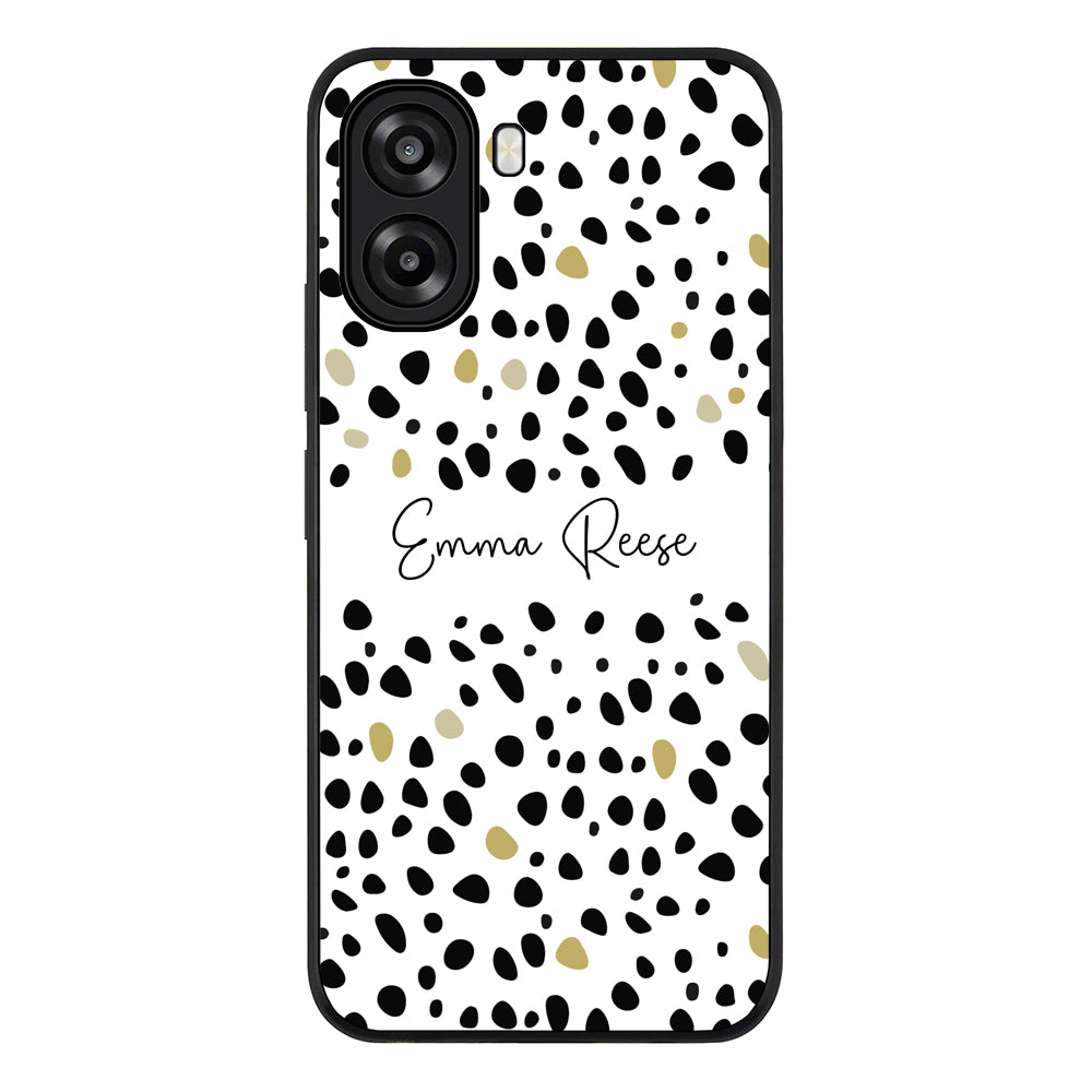 Pebble Multi Color Custom Text, My Name Phone Case - Oppo