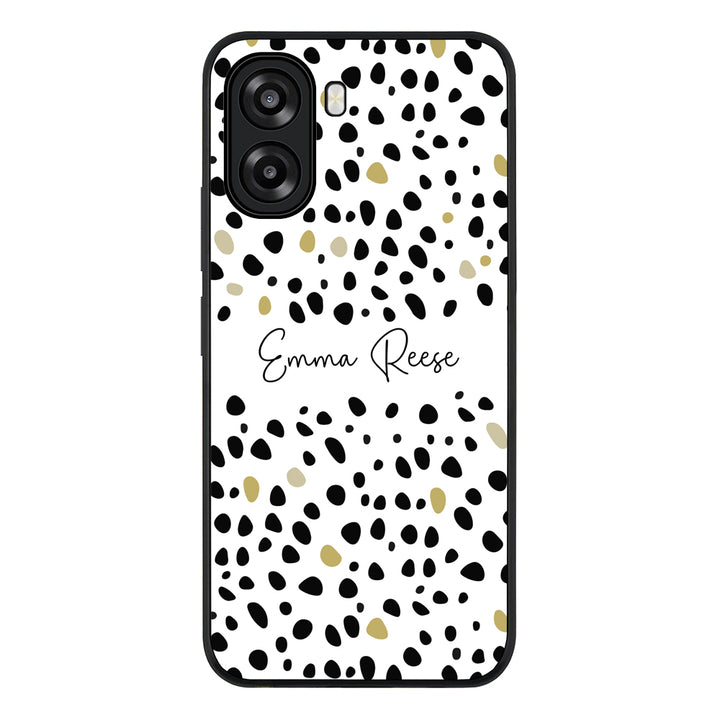 Pebble Multi Color Custom Text, My Name Phone Case - Oppo