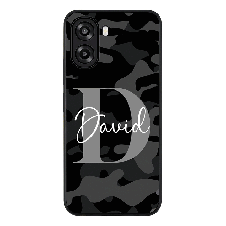 Personalized Name Camouflage Military Camo Phone Case - Oppo