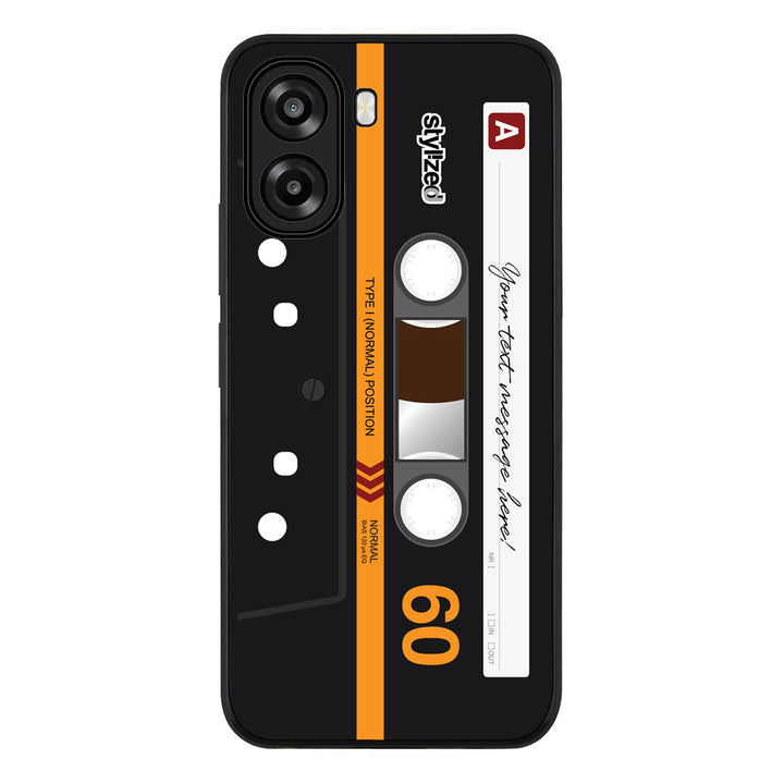 Custom Retro Cassette Tape Phone Case - Oppo