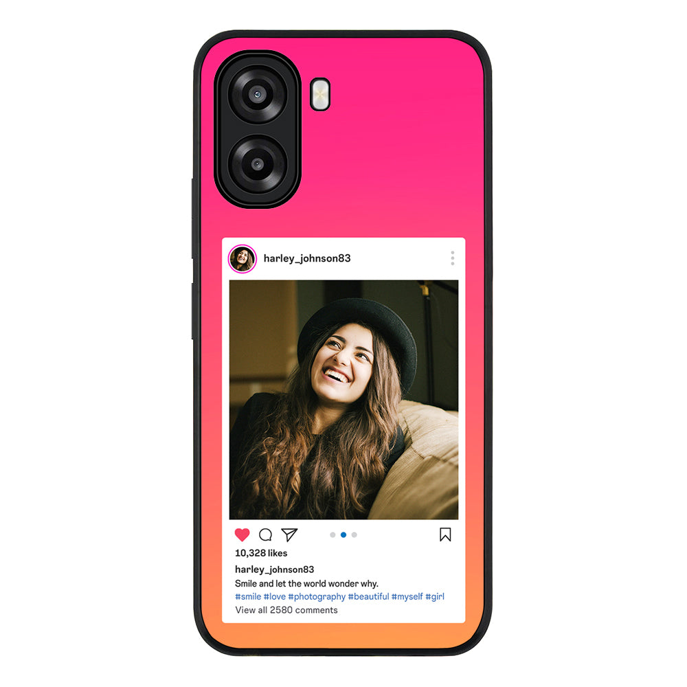 Custom Photo Instagram Post Template, Phone Case - Oppo
