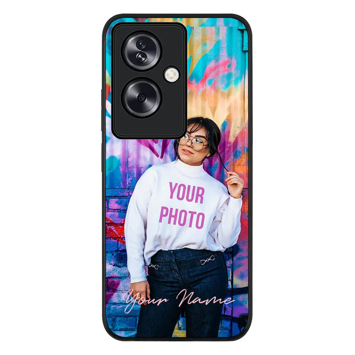 Oppo A79 5G / Rugged Black Phone Case Custom Photo, My Style Phone Case - Oppo - Stylizedd