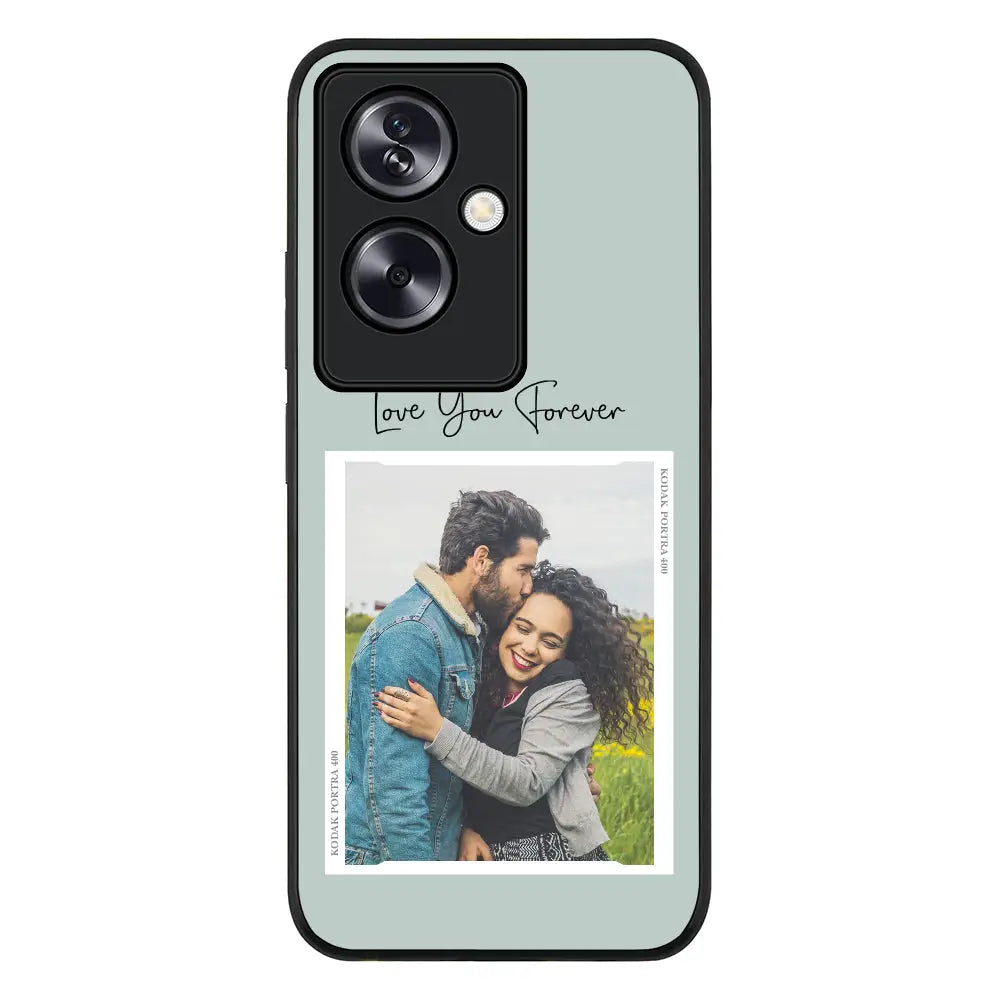 Oppo A79 5G / Rugged Black Phone Case Custom Memory Photo, Phone Case - Oppo - Stylizedd