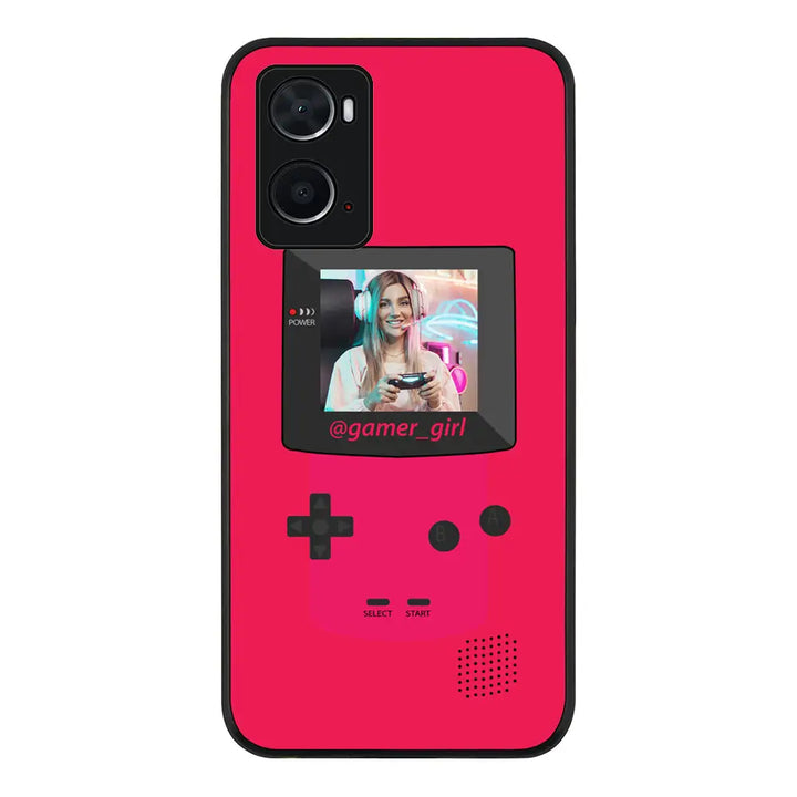 Oppo A96 4G / A36 / A76 / Rugged Black Phone Case Customized Retro Game Console, Phone case - Oppo - Stylizedd