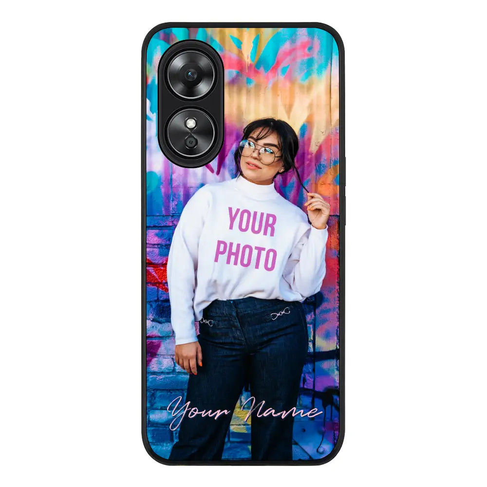 Oppo A97 / Rugged Black Custom Photo, My Style Phone Case - Oppo - Stylizedd.com