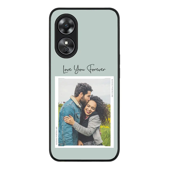 Oppo A97 / Rugged Black Phone Case Custom Memory Photo, Phone Case - Oppo - Stylizedd