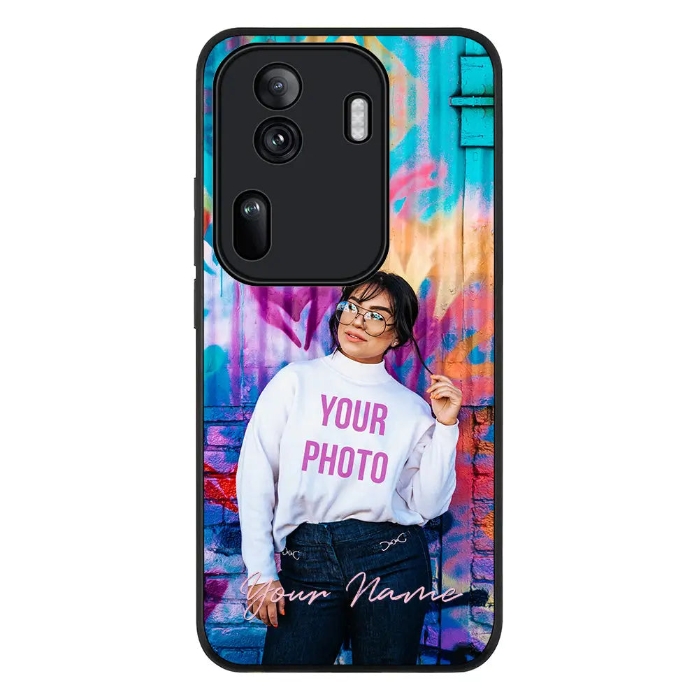 Oppo Reno11 Pro / Rugged Black Custom Photo, My Style Phone Case - Oppo - Stylizedd.com