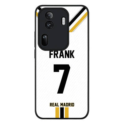 Personalized Football Clubs Jersey Phone Case Custom Name & Number - Oppo - Reno11 Pro / Rugged