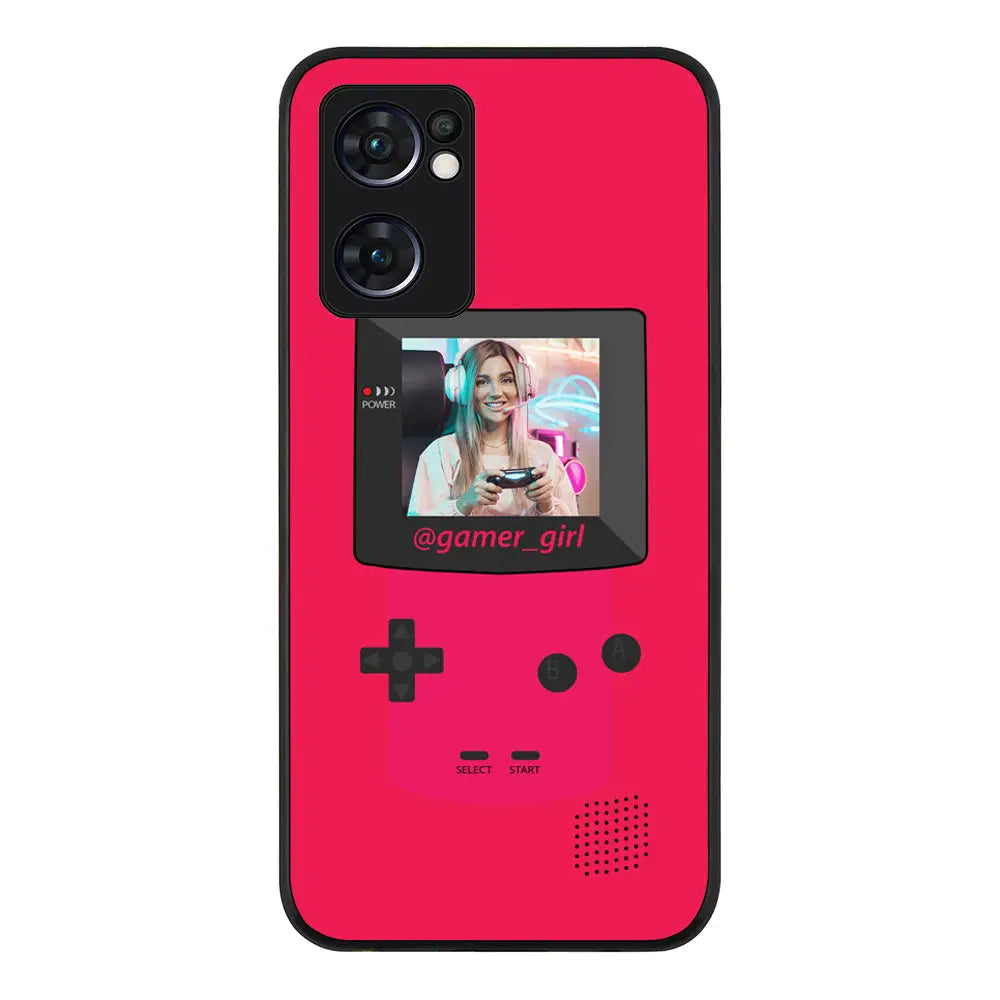 Oppo Reno7 5G / Rugged Black Customized Retro Game Console, Phone case - Oppo - Stylizedd.com