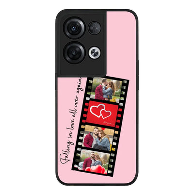Oppo Reno 8 Pro / Rugged Black Custom Valentine Photo Film Strips, Phone Case - Oppo - Stylizedd.com