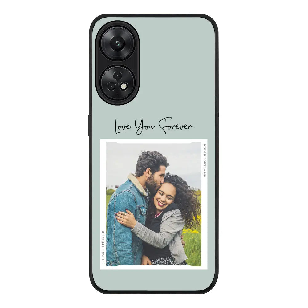 Oppo Reno 8T / Rugged Black Phone Case Custom Memory Photo, Phone Case - Oppo - Stylizedd