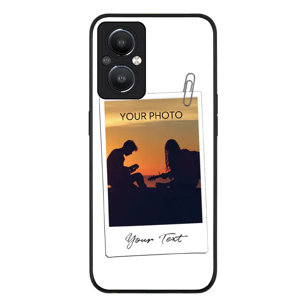 Oppo Reno 8 Z 5G / Reno8 Lite 5G / Reno7 Z 5G Rugged Black Polaroid Photo Phone Case - Oppo - Stylizedd.com