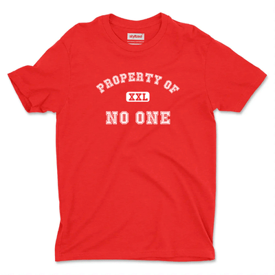 Custom Property of T - shirt - Classic - Red / XS - T - Shirt