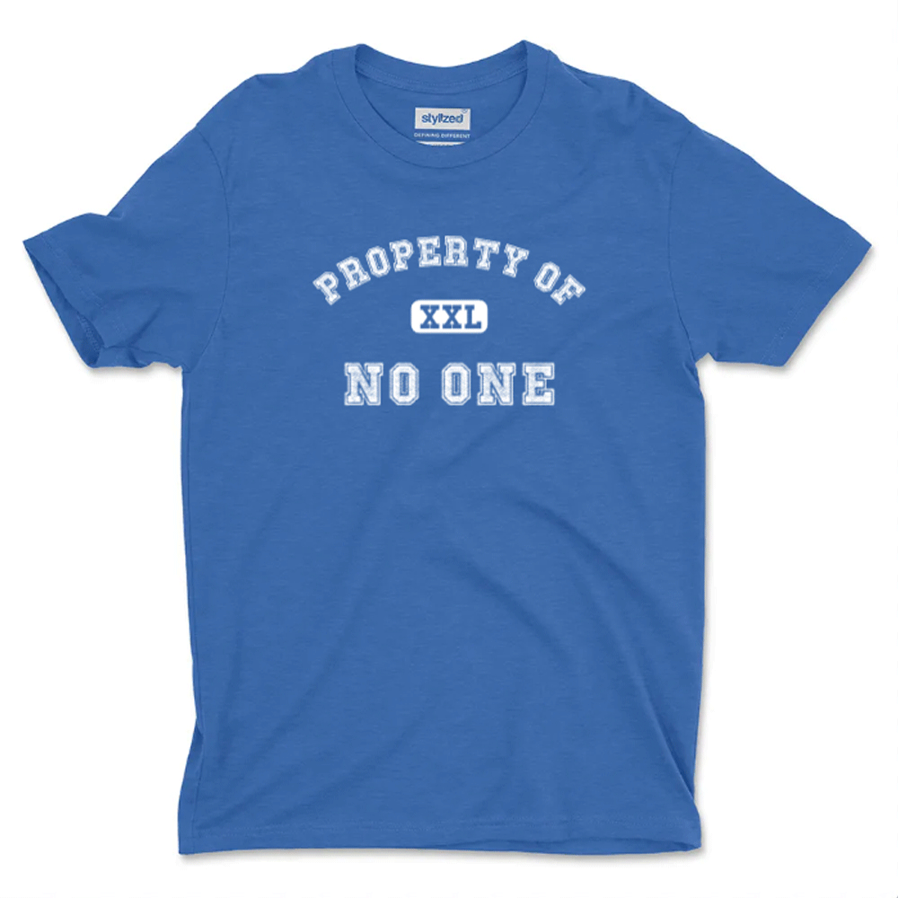 Custom Property of T - shirt - Classic - Royal Blue / XS - T - Shirt