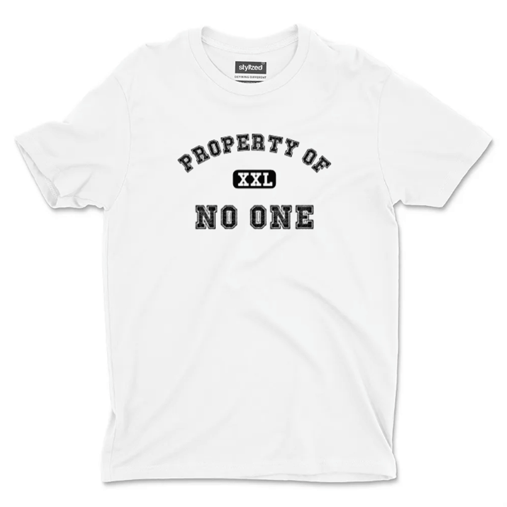 Custom Property of T - shirt - Classic - White / XS - T - Shirt