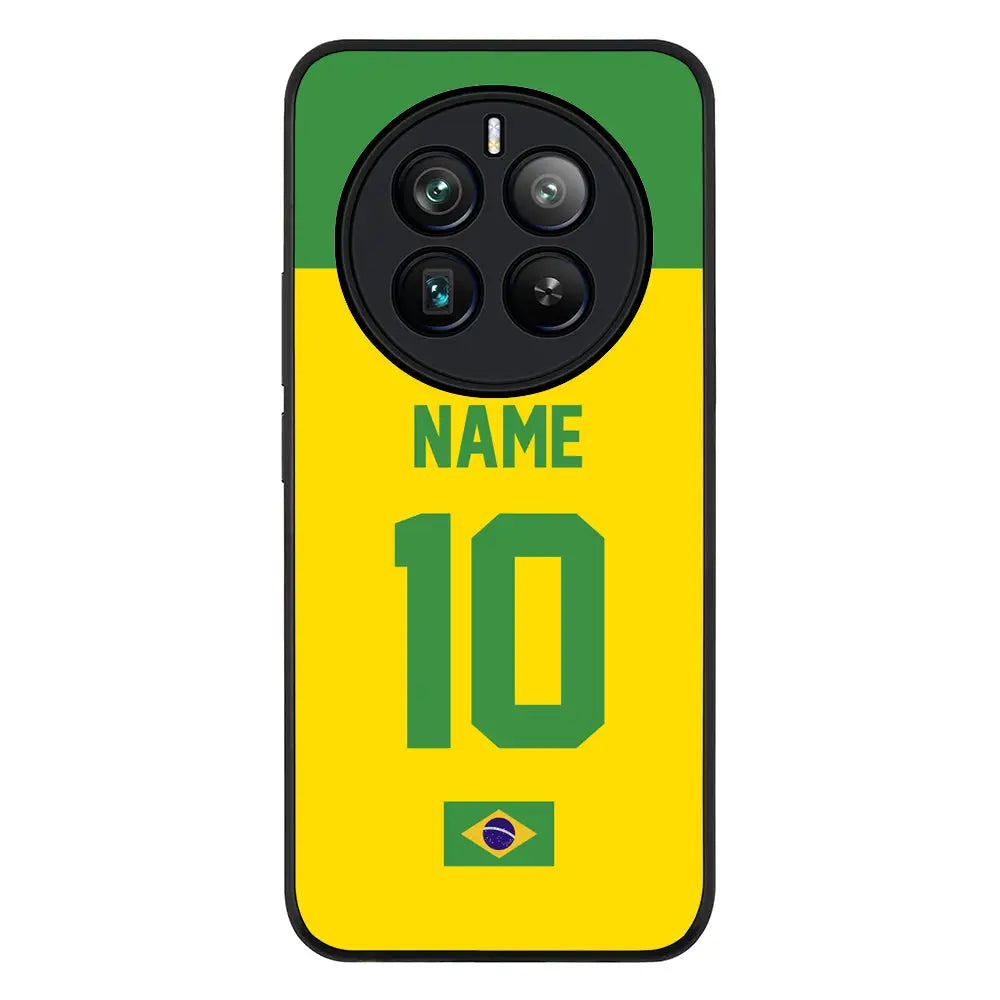 Personalized Football Jersey Phone Case Custom Name & Number - Realme - 12 Pro / Plus / Rugged