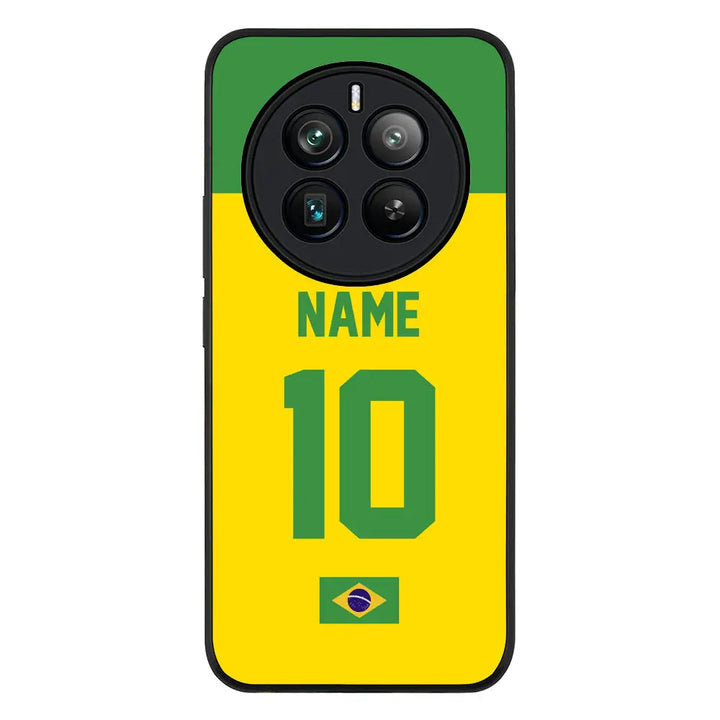 Personalized Football Jersey Phone Case Custom Name & Number - Realme - 12 Pro / Plus / Rugged