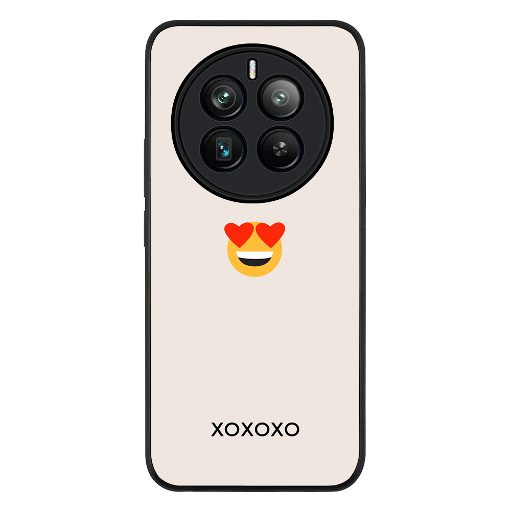 Custom Text Emojis Emoticons Phone Case - Realme - 12 Pro / Plus / Rugged Black - Stylizedd