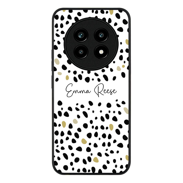 Pebble Multi Color Custom Text, My Name Phone Case - Realme
