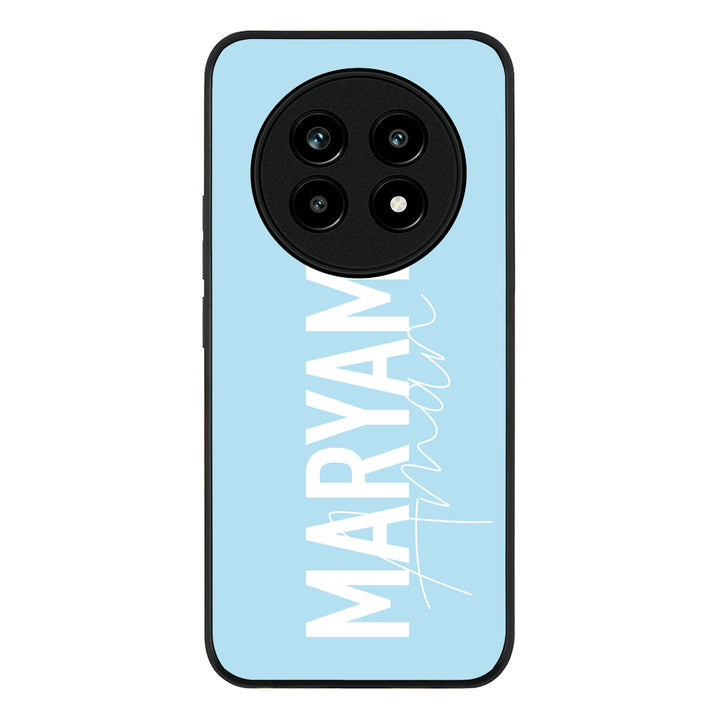 Personalized Name Vertical, Phone Case - Realme