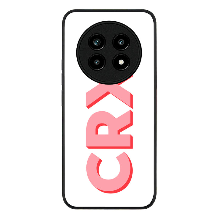 Personalized Monogram Initial 3D Shadow Text Phone Case - Realme